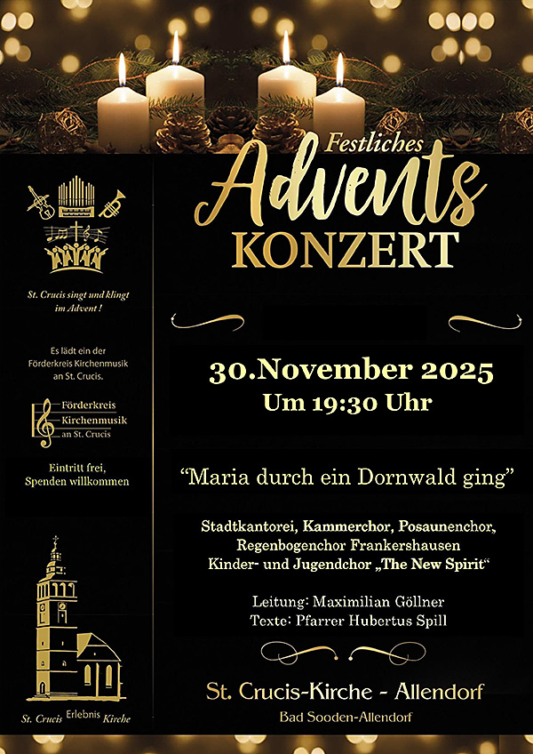 2025 11 30 Adventskonzert Plakat 2025